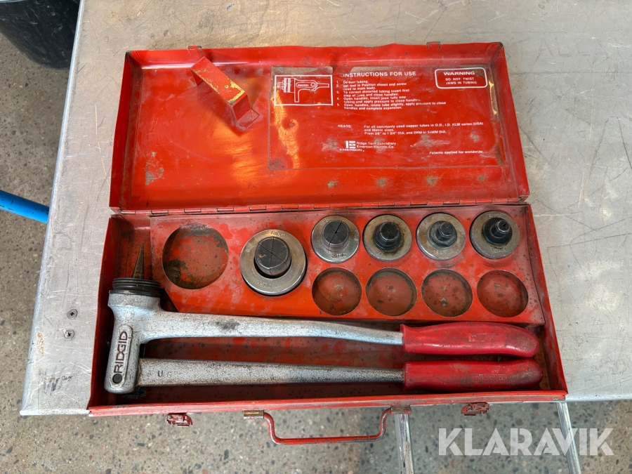 Rörexpander Ridgid Model S för koppar