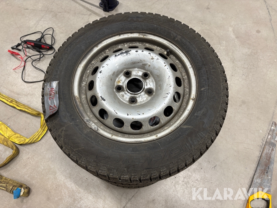 Dubbade Vinterdäck 195/65R15 Gislaved 4st