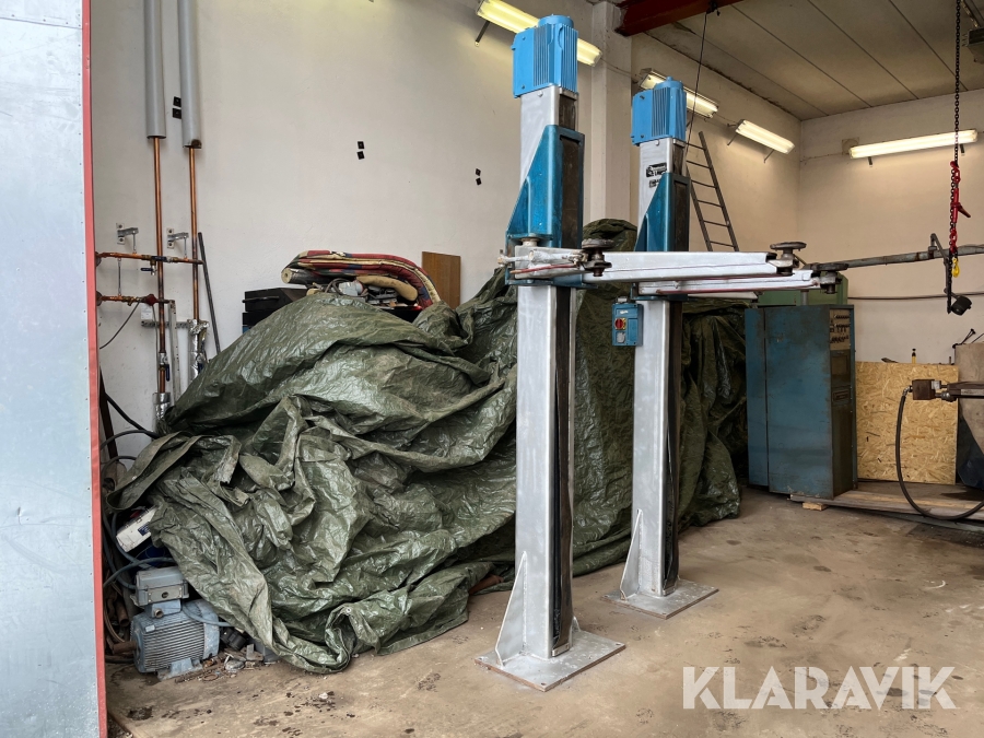 Billyft 2-pelare Nussbaum