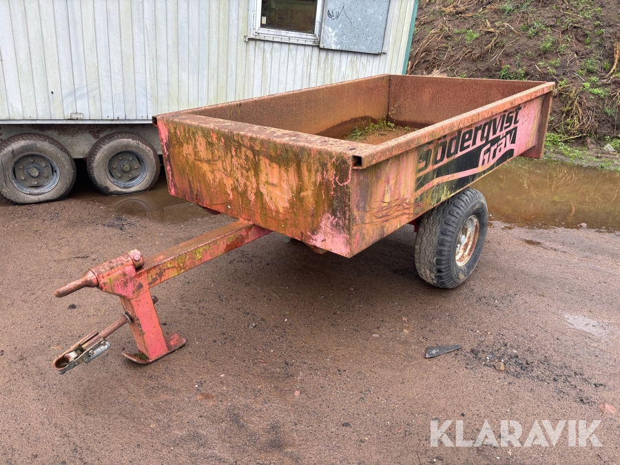 Liten entreprenadvagn