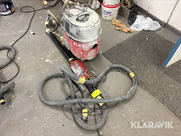 Slipgiraff Flex med dammsugare