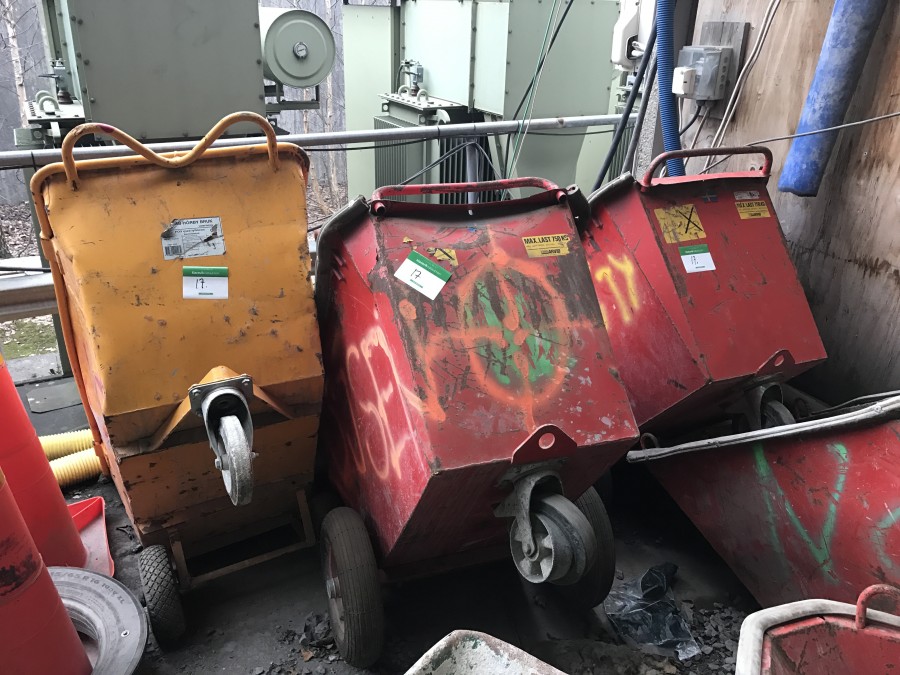 8st fodervagnar/slodor