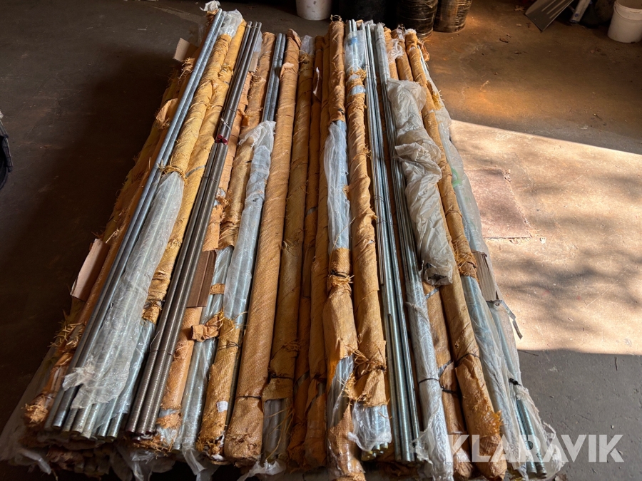 Parti med stålstänger