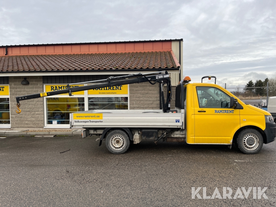 Pickup med kran Volkswagen EH 2,0 4MOTION