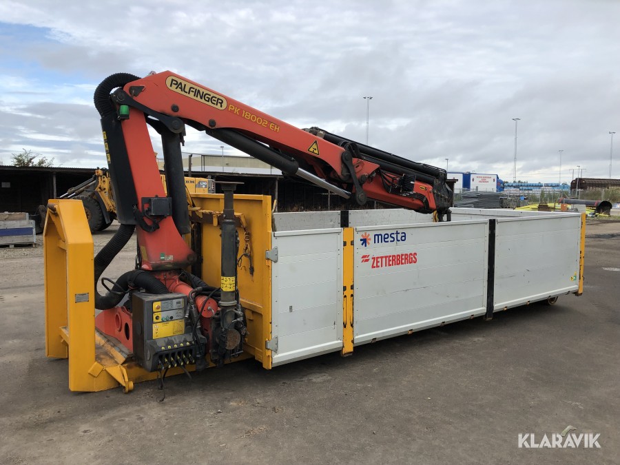 Kranflak med tillbehör