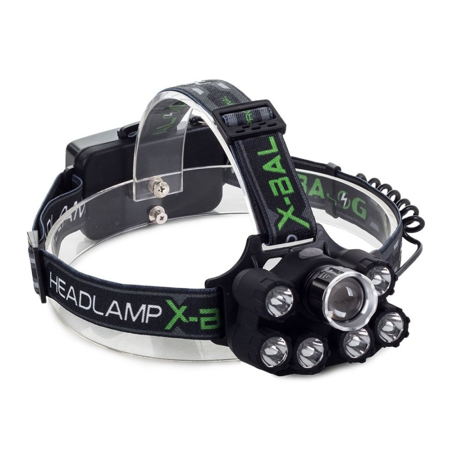 Pannlampa CREE X7 Bluetooth