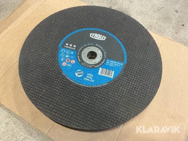 Kapskivor 350x3,8x25,4mm 10st