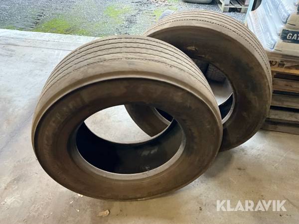 Släpvagnsdäck Michelin 385/55 R22,5 2 st