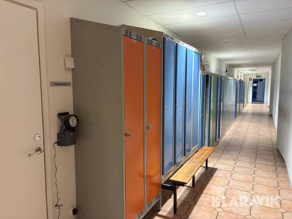 Omklädningsskåp 49 st