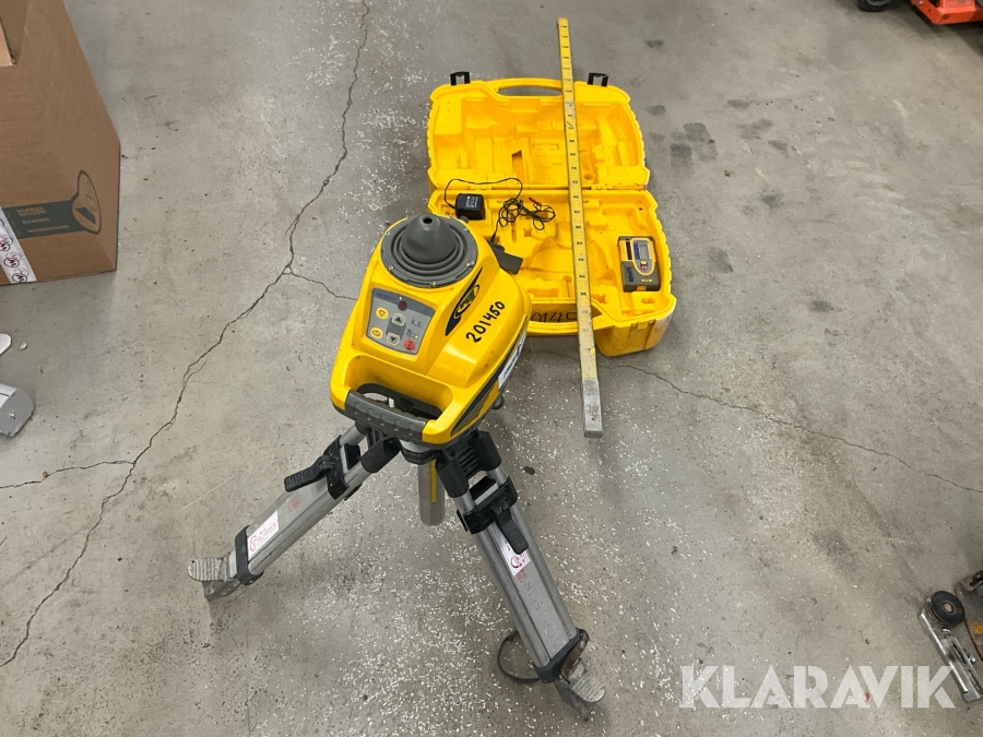 Bygglaser Spectra HV301 stativ, mottagare och sticka