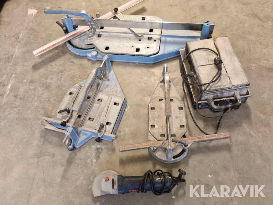 Plattsättningsverktyg 5 st