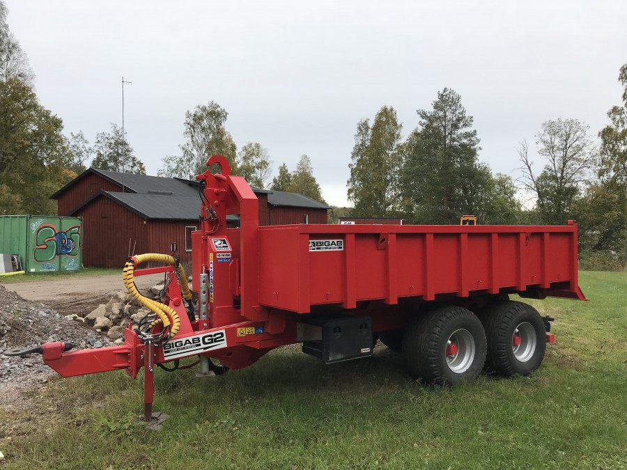 Växlarvagn / Lastväxlarvagn m flak