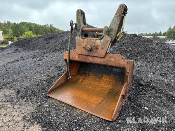 Hydraulisk planeringsskopa S80