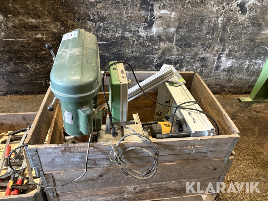 Snickerimaskiner King, Inca, Dewalt