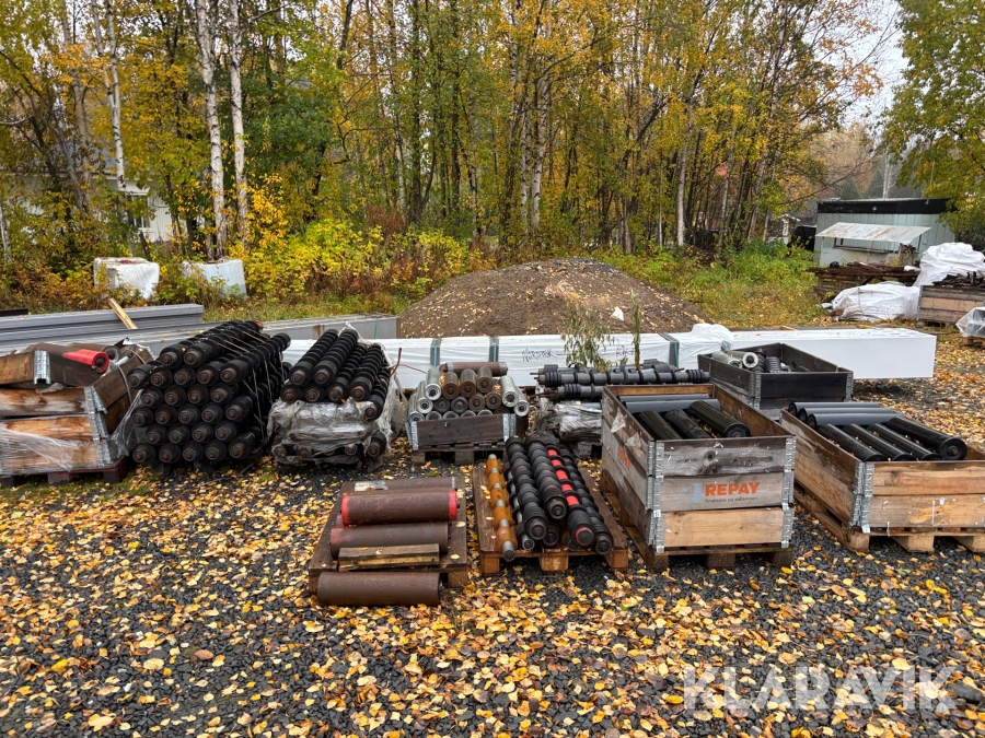 Rullar till bandtransportörer