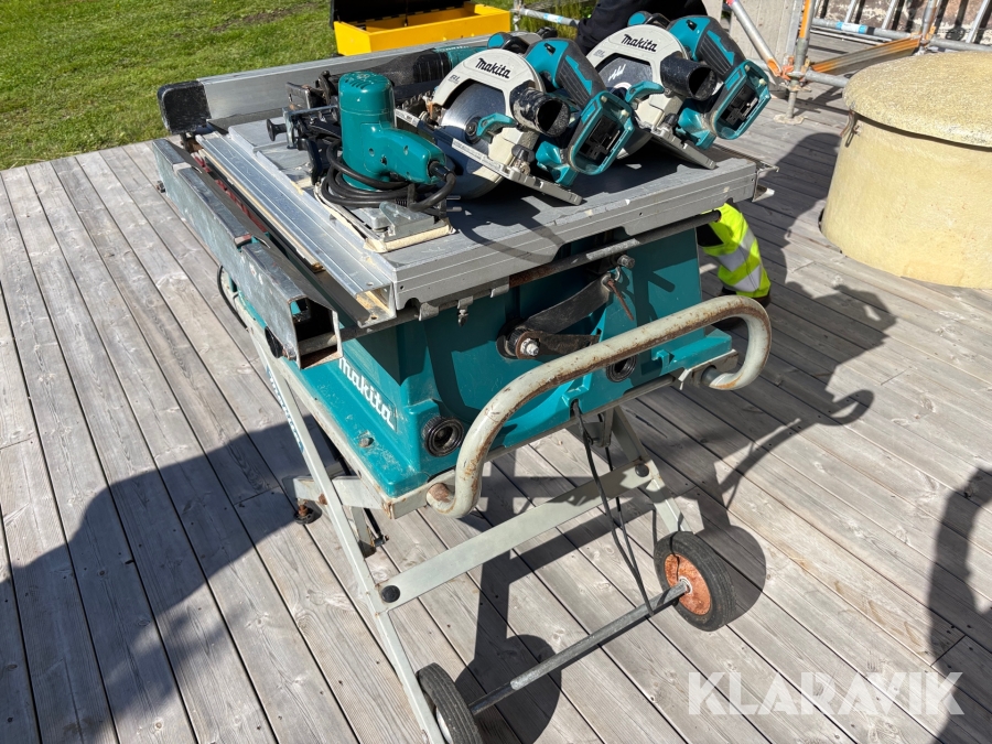 Sågbord med verktyg Makita