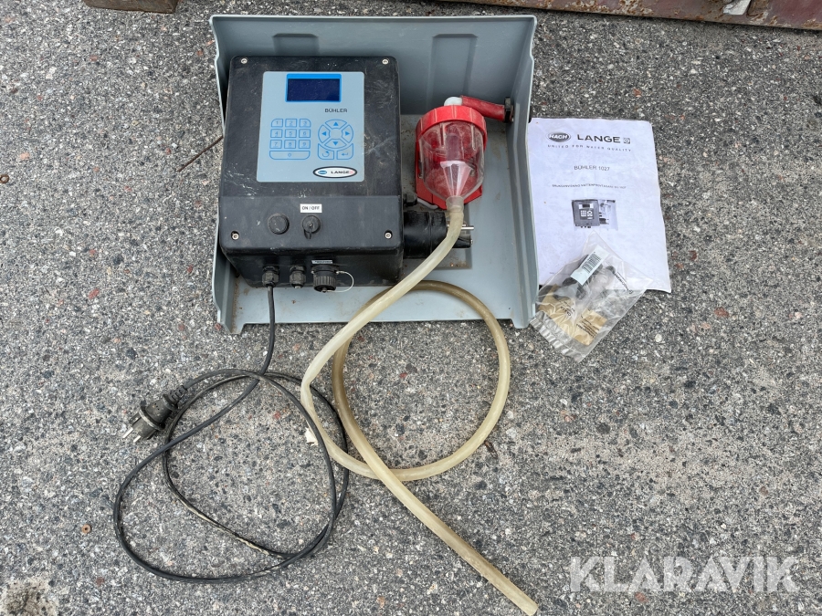 Vattenprovtagare Lange Buhler 1027