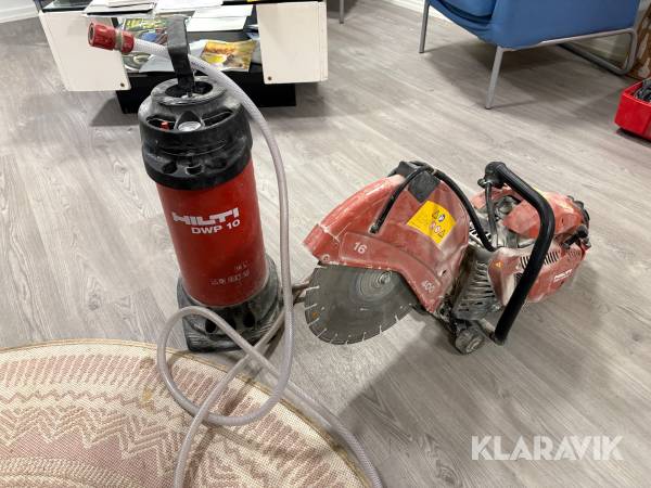 Motorkap Hilti DSH 900-x med vattenpump