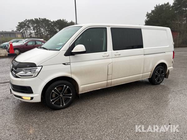 Skåpbil Volkswagen Transporter 4wd dubbelhytt