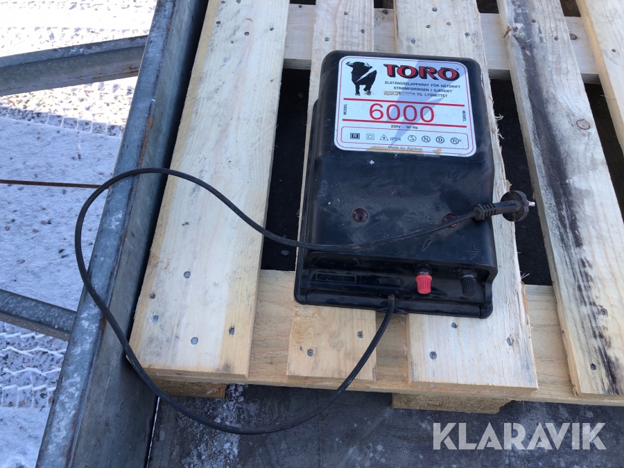 Elstängselapparat Toro 6000