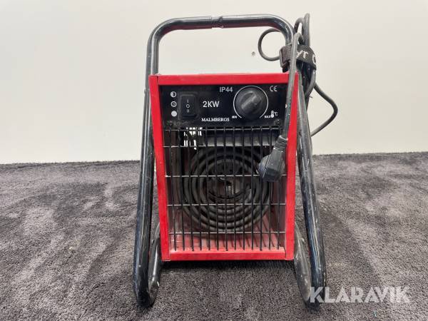 Varmluftsfläkt Malmbergs 2000W