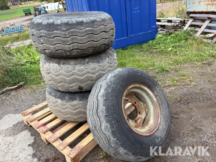 Däck 14.0-16 till gödselspridare 4st