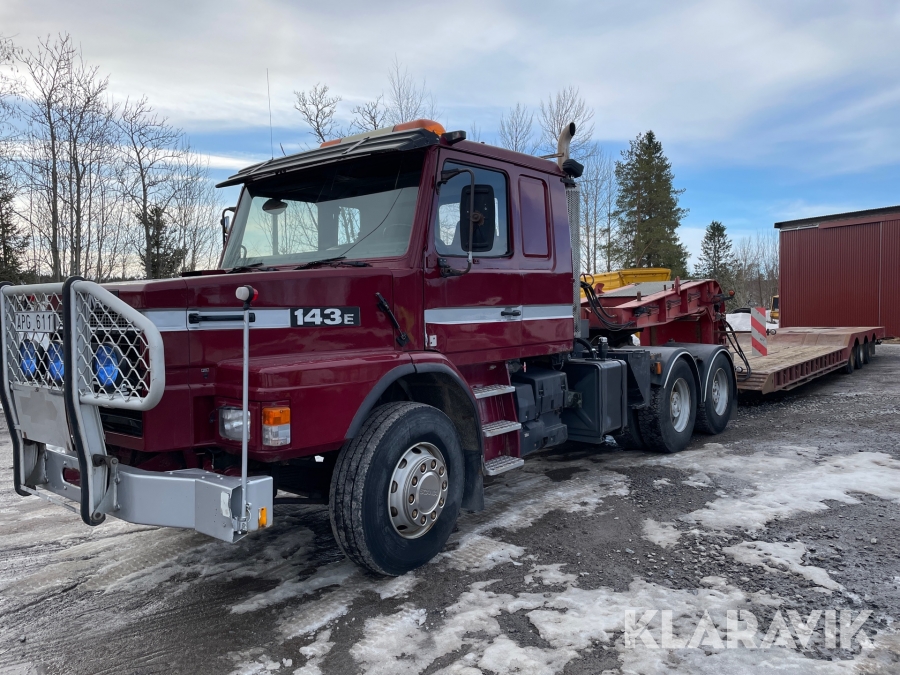 Maskintrailerekipage Scania 143E