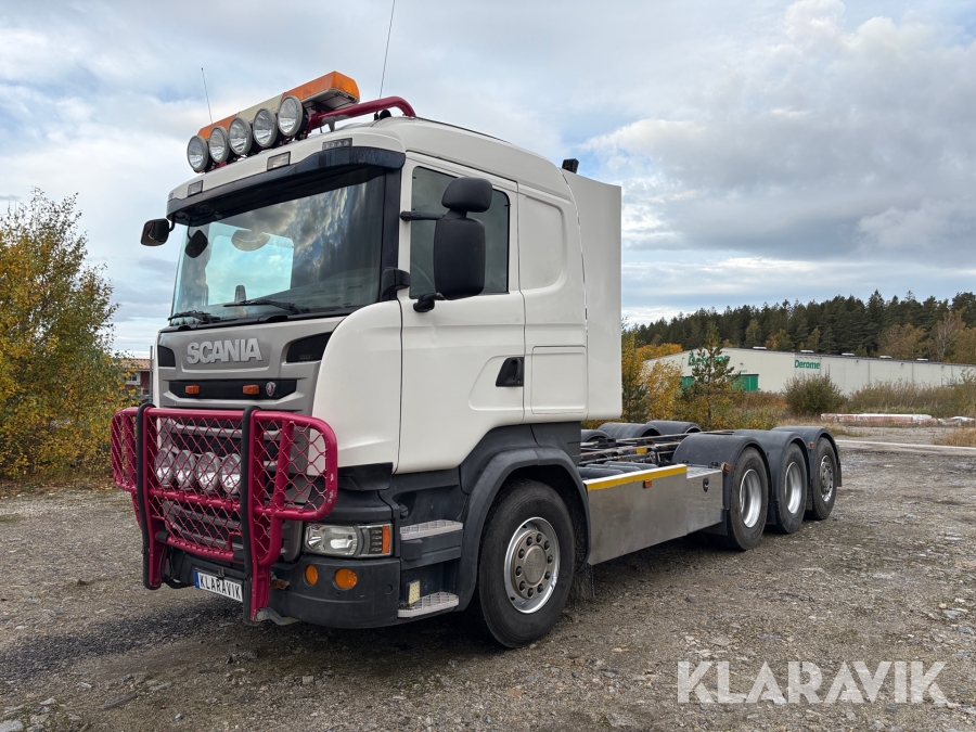 Lastbil Scania R490 8x4 - Cameleont ram
