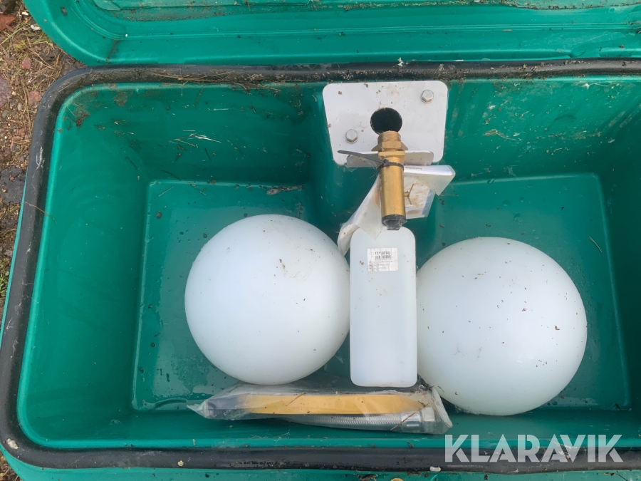 Frostfritt vattenkar för 80 liter Suevia 640, Vetlanda, Klar