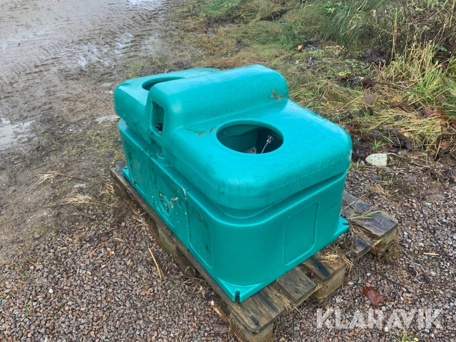 Frostfritt vattenkar för 80 liter Suevia 640, Vetlanda, Klar