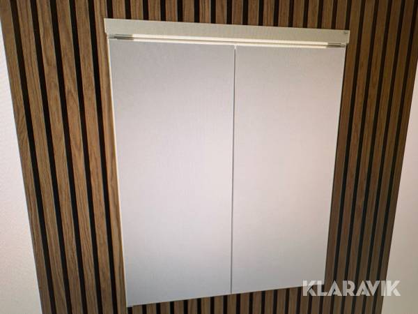 Badrumsskåp Hafa Store 600 med spegeldörrar & belysning