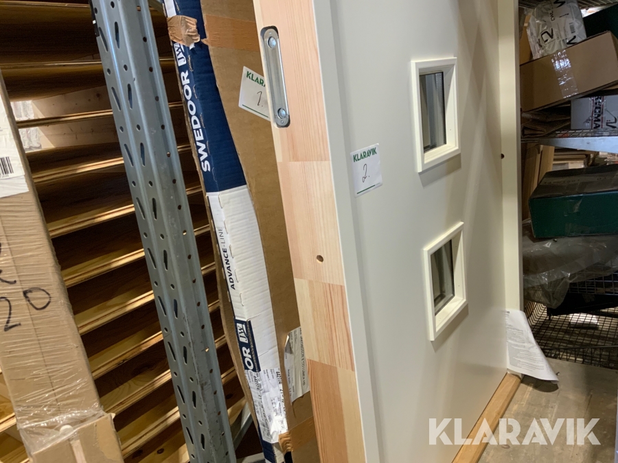 Ytterdörr Borlänge 10x21 med karm