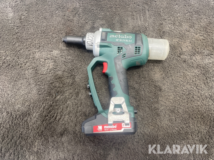 Popnitpistol Metabo NP 18 LTX BL 5.0