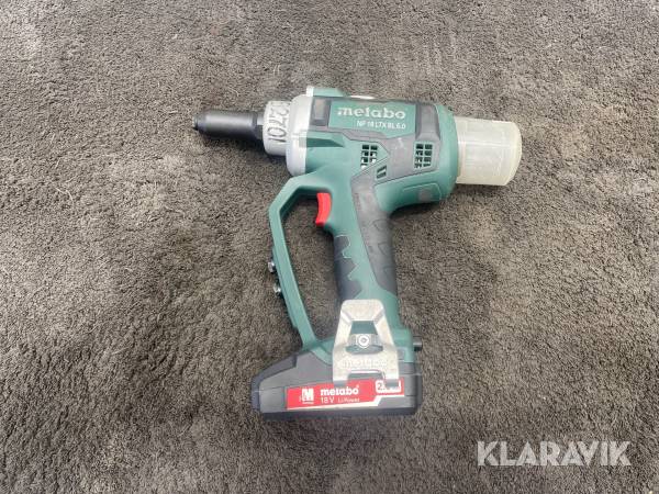 Popnitpistol Metabo NP 18 LTX BL 5.0