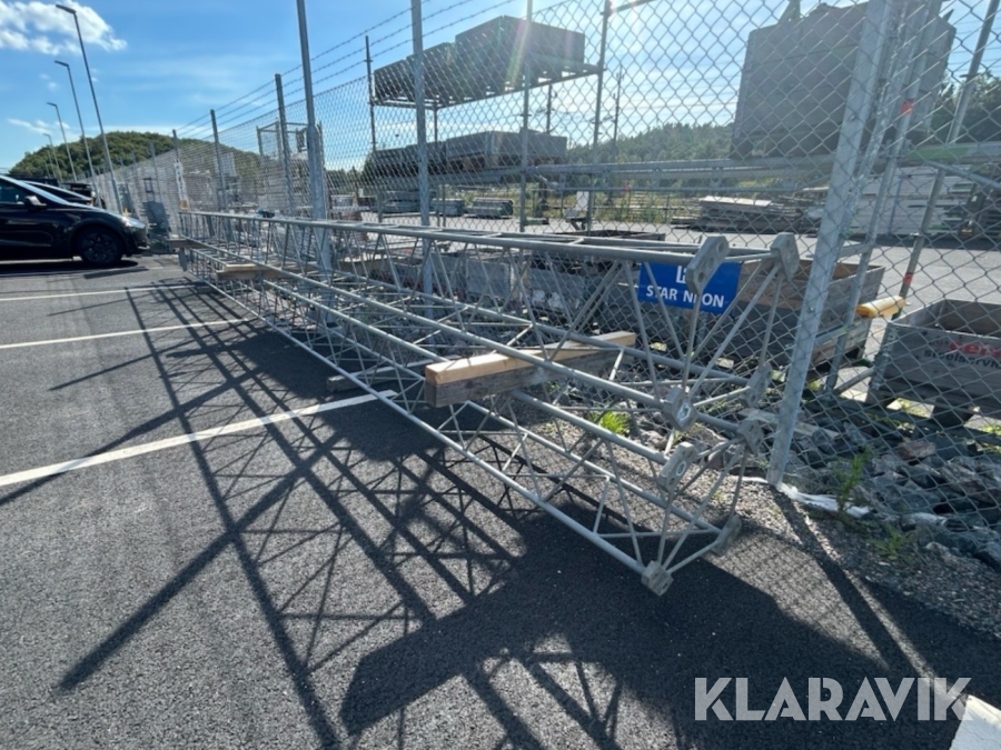 Fackverksmast 9 meter, 2 st