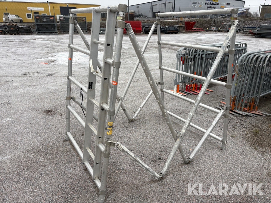 Aluminiumställning Instant Base 1,30x2,50m