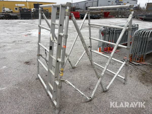 Aluminiumställning Instant Base 1,30x2,50m