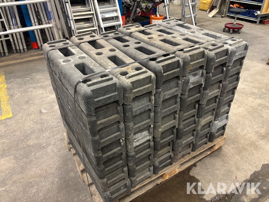 Fötter till byggstaket 42st