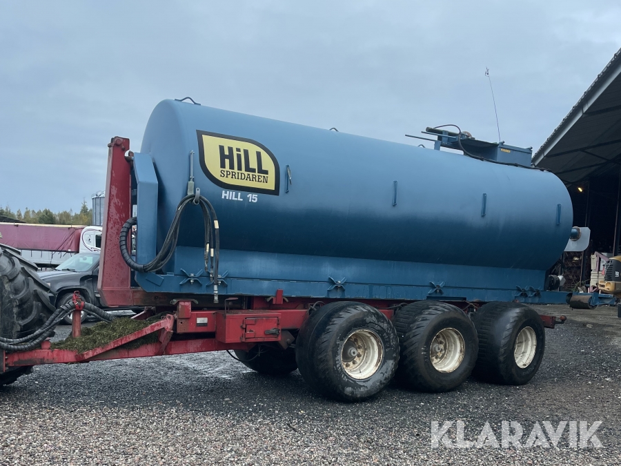 Hillspridare Hill 15 på lastväxlarram