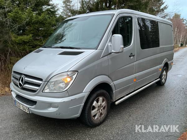 Skåpbil Mercedes-Benz Sprinter 318 Cdi Mixto 6-sitsig