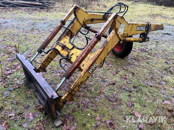 Lastare Bergsjö 1100 med lastarfästen