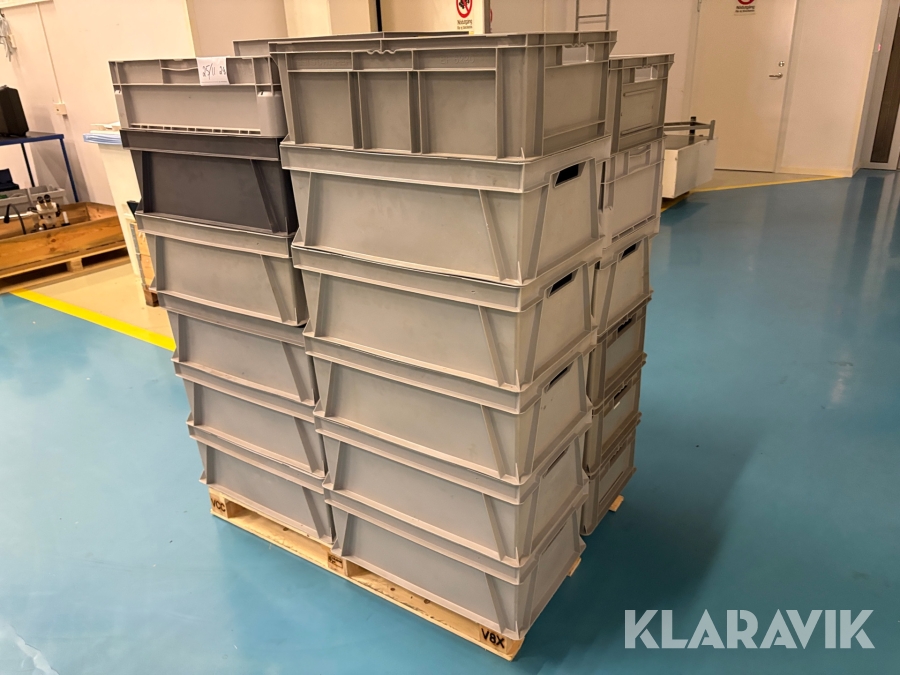 Förvaringslådor parti 24 st