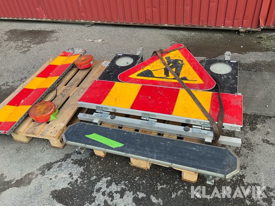 Varningsutrustning till fordon