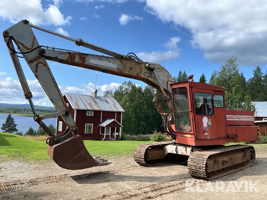 Grävmaskin Kockum KL-121 med skopa