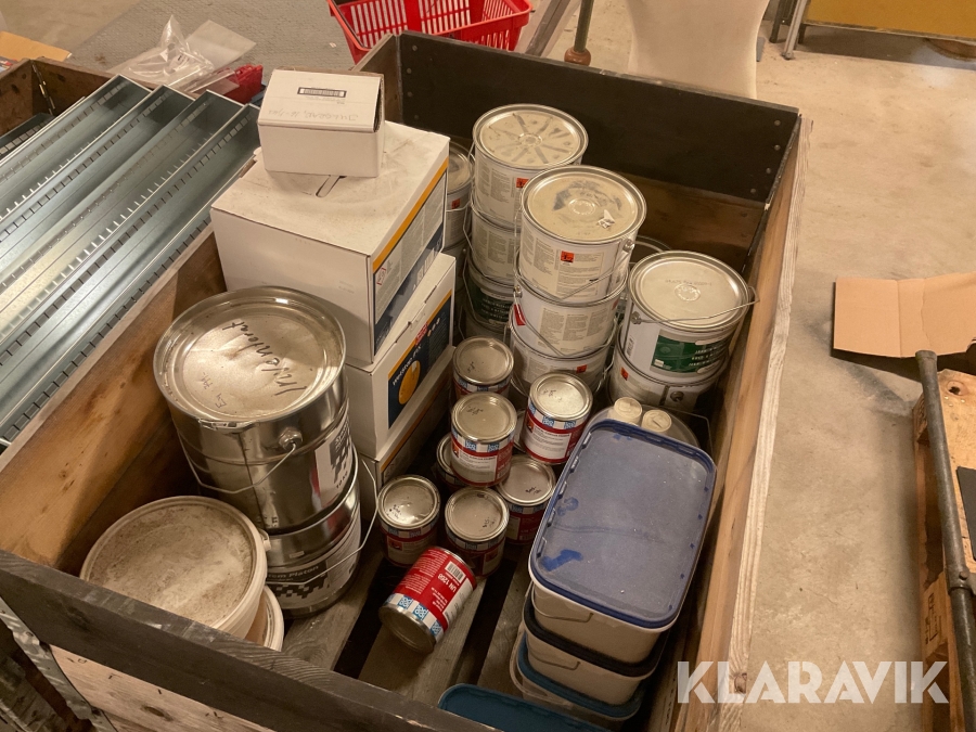 Blandparti med färg