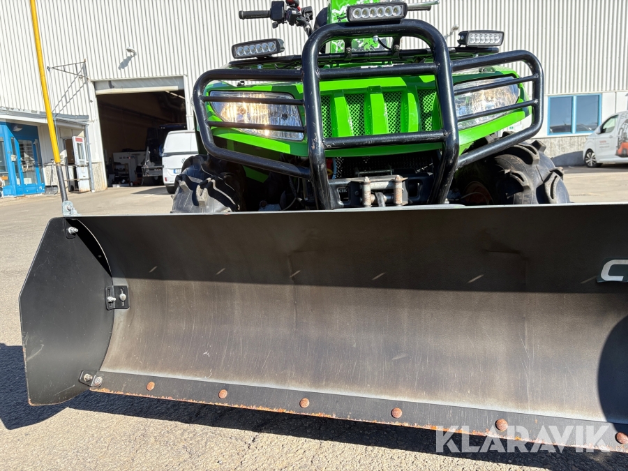 ATV Arctic Cat Mud Pro 1000 EFI med snöplog