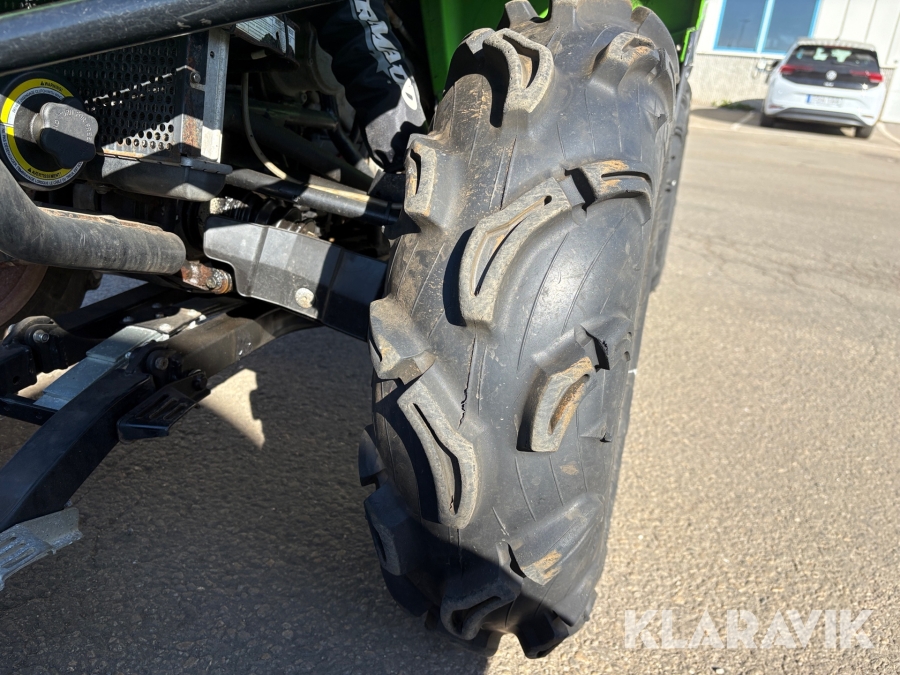 ATV Arctic Cat Mud Pro 1000 EFI med snöplog