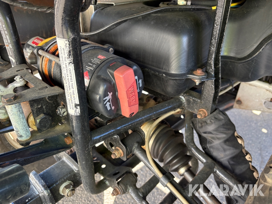 ATV Arctic Cat Mud Pro 1000 EFI med snöplog