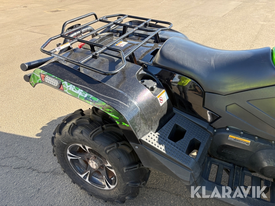 ATV Arctic Cat Mud Pro 1000 EFI med snöplog