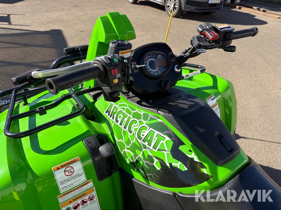 ATV Arctic Cat Mud Pro 1000 EFI med snöplog